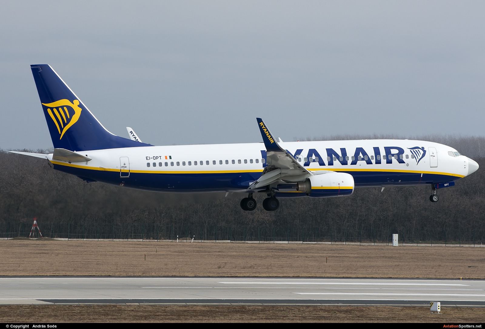 Ryanair  -  737-800  (EI-DPT) By András Soós (sas1965)
