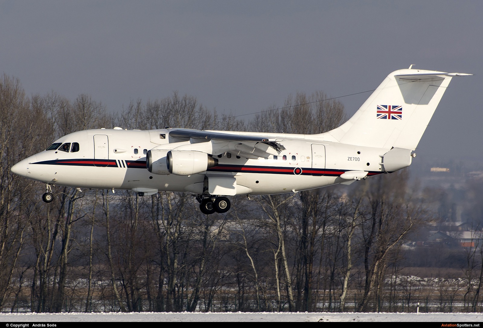 UK - Air Force  -  BAe 146 CC.2  (ZE700) By András Soós (sas1965)