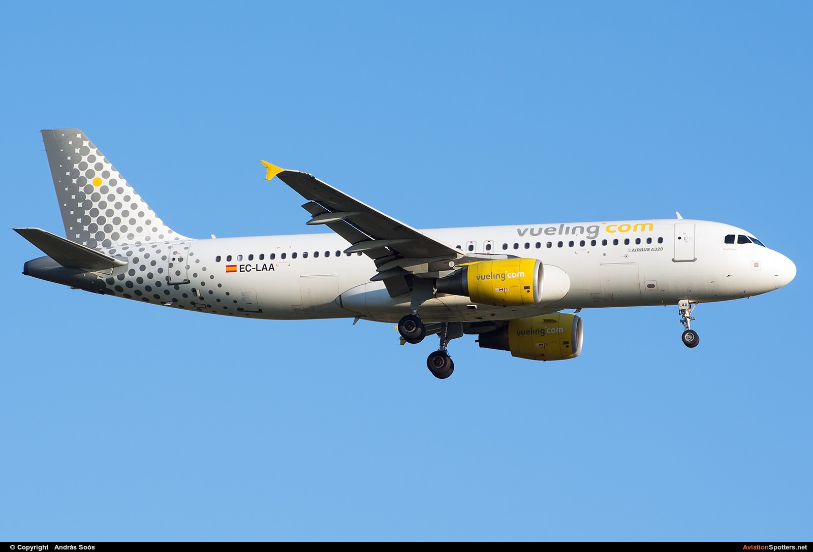 Vueling Airlines  -  A320  (EC-LAA) By András Soós (sas1965)