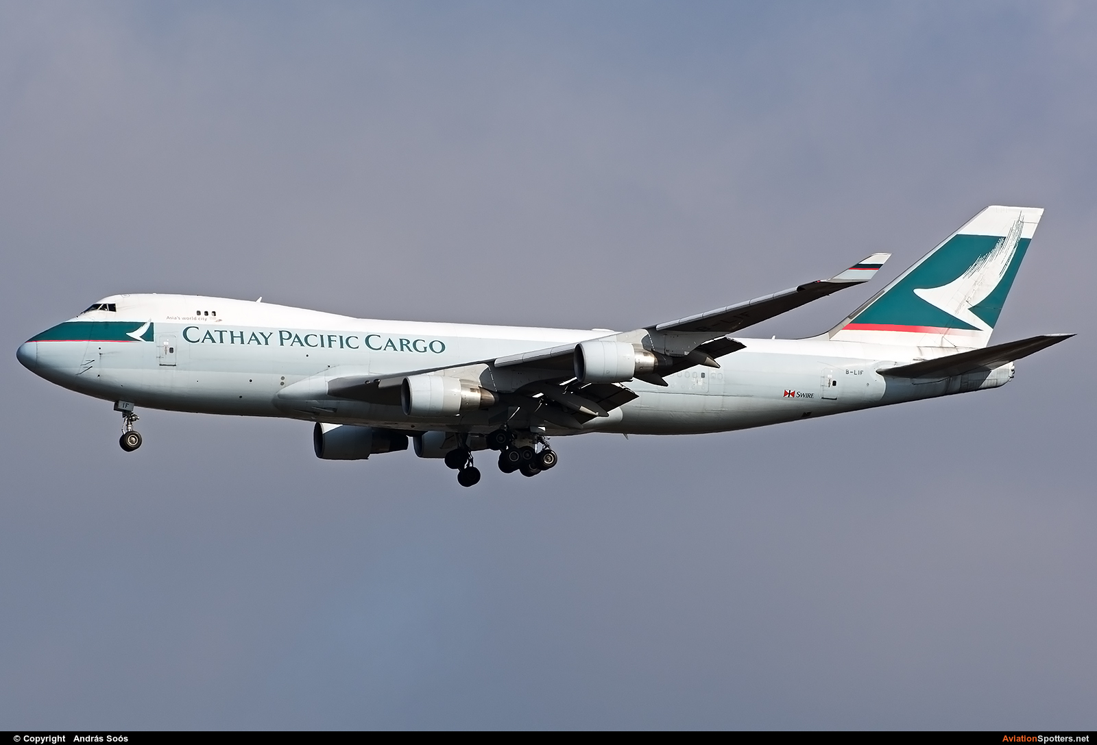 Cathay Pacific Cargo  -  747-400F  (B-LIF) By András Soós (sas1965)