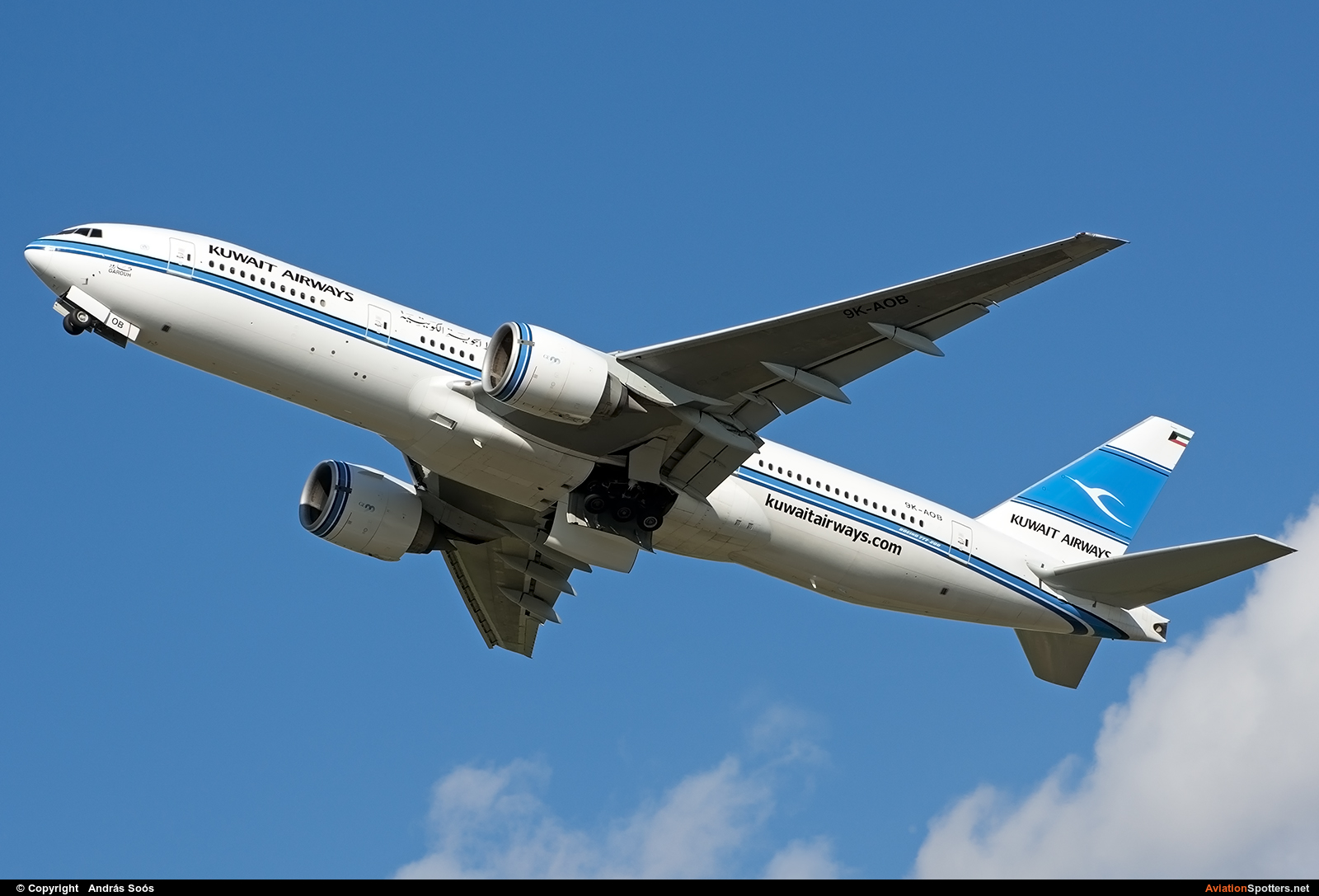 Kuwait Airways  -  777-200ER  (9K-AOB) By András Soós (sas1965)