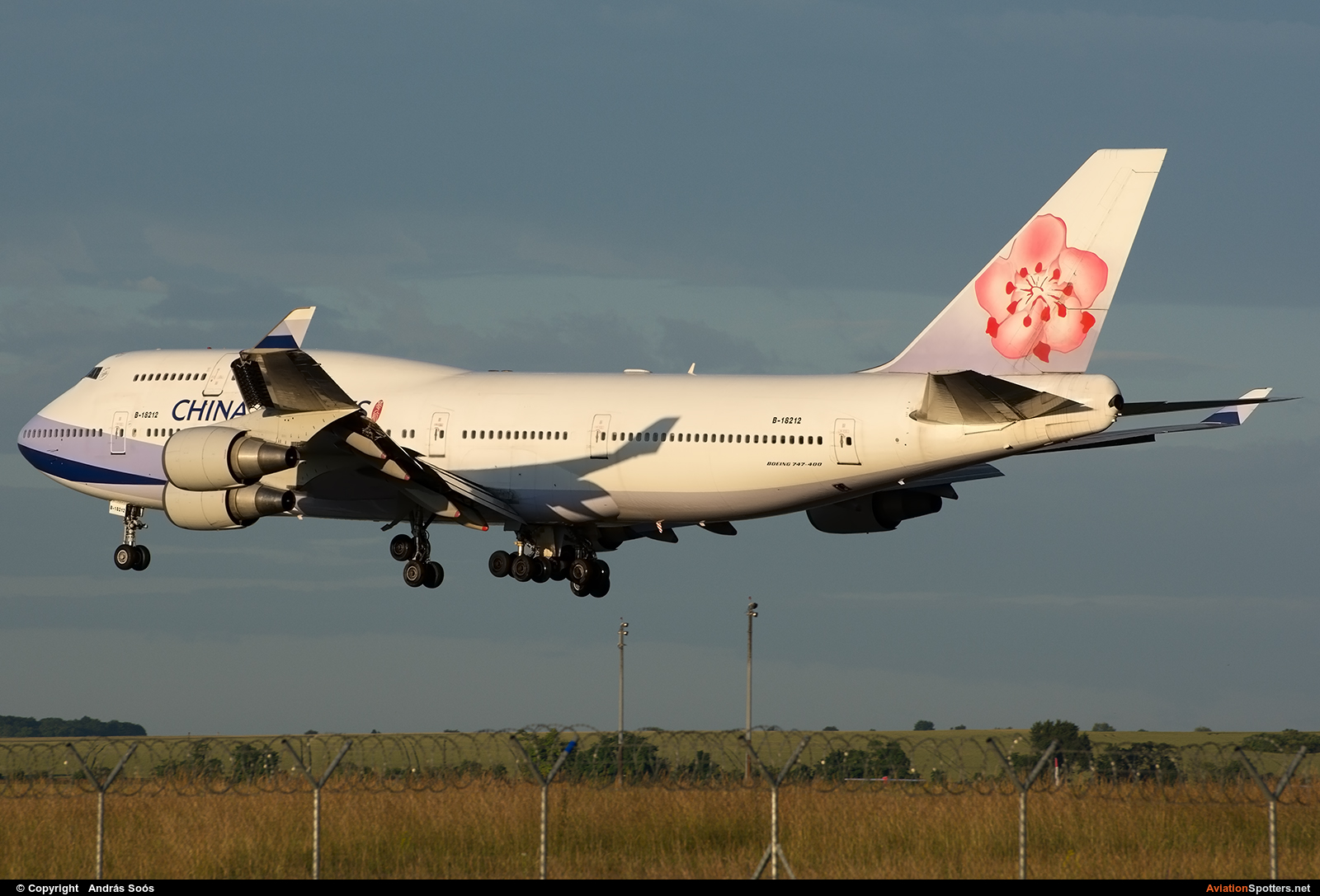 China Airlines  -  747-400  (B-18212) By András Soós (sas1965)