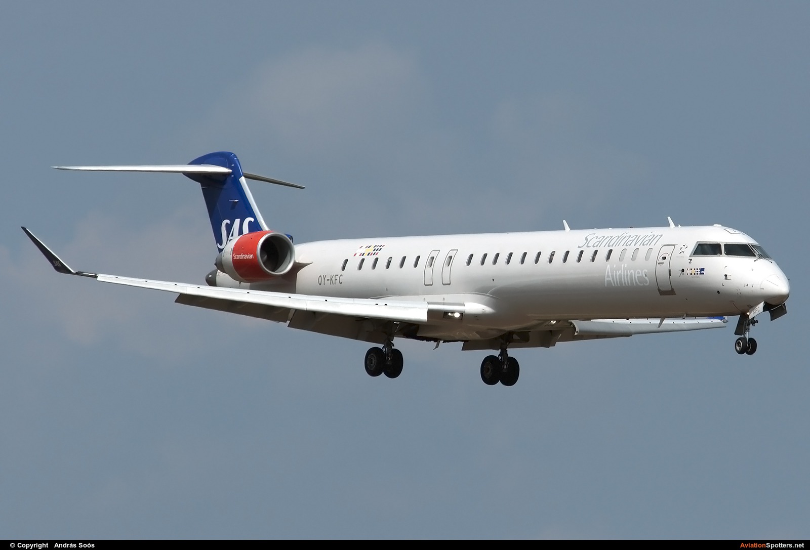 SAS - Scandinavian Airlines  -  CL-600 Challenger 600  (OY-KFC) By András Soós (sas1965)