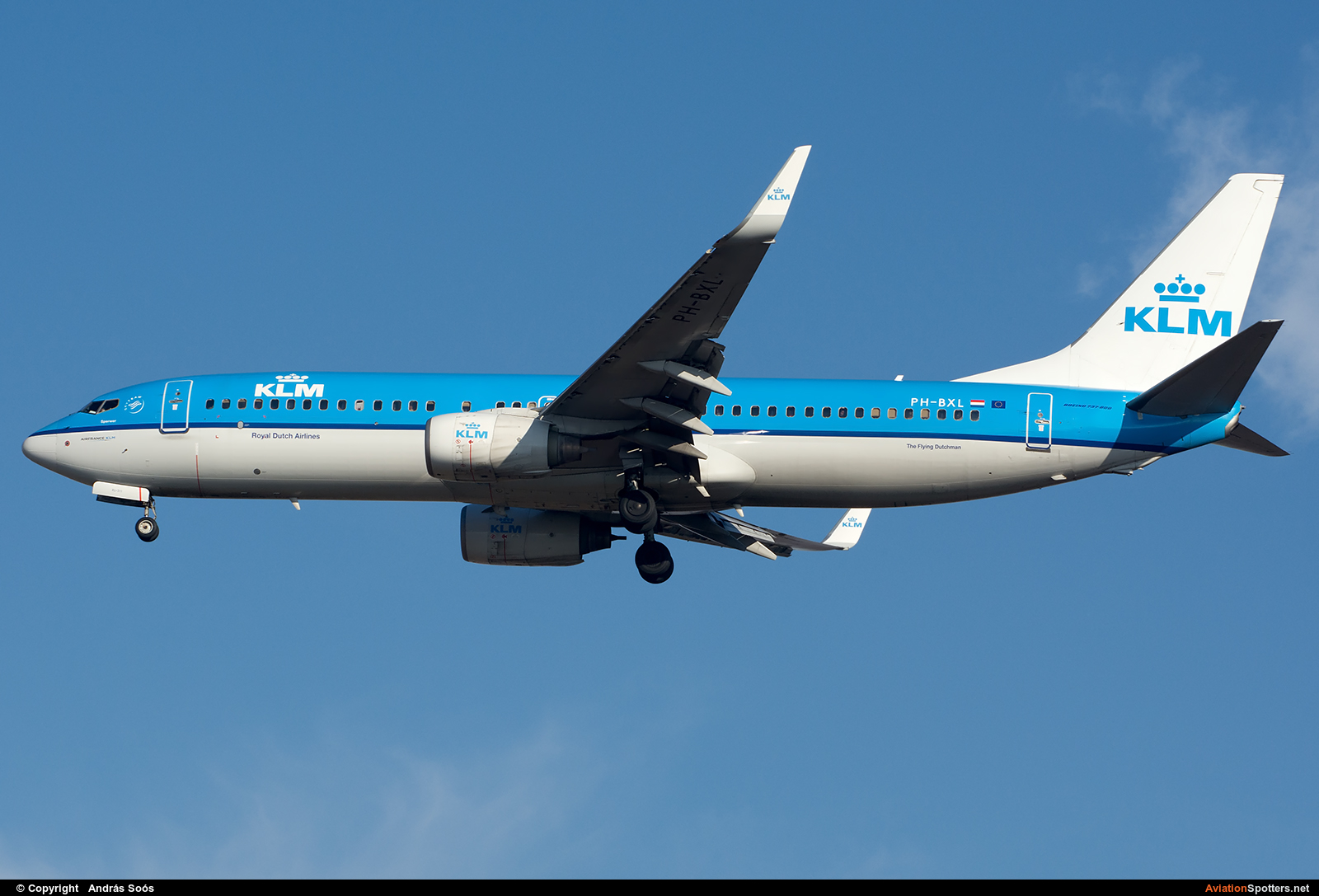 KLM  -  737-800  (PH-BXL) By András Soós (sas1965)