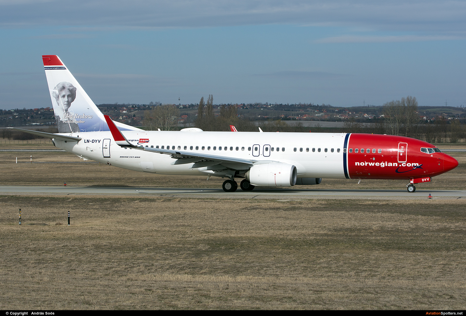 Norwegian Air Shuttle  -  737-800  (LN-DYV) By András Soós (sas1965)