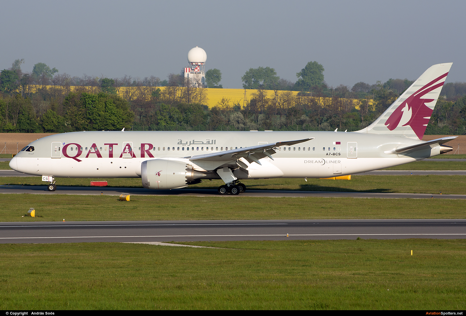 Qatar Airways  -  787-8 Dreamliner  (A7-BCS) By András Soós (sas1965)
