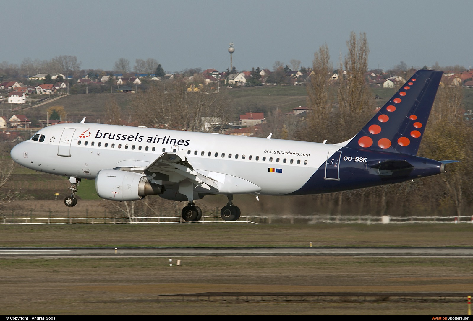 Brussels Airlines  -  A319  (OO-SSK) By András Soós (sas1965)