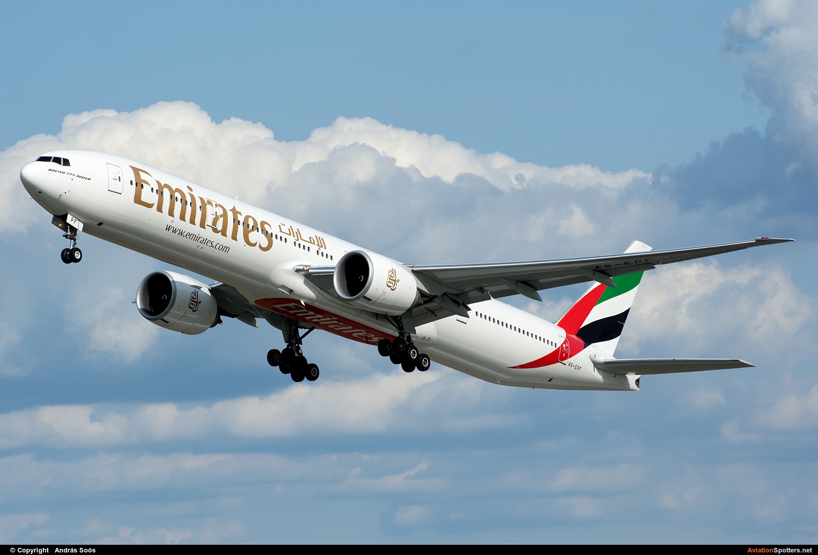 Emirates Airlines  -  777-300ER  (A6-EPF) By András Soós (sas1965)