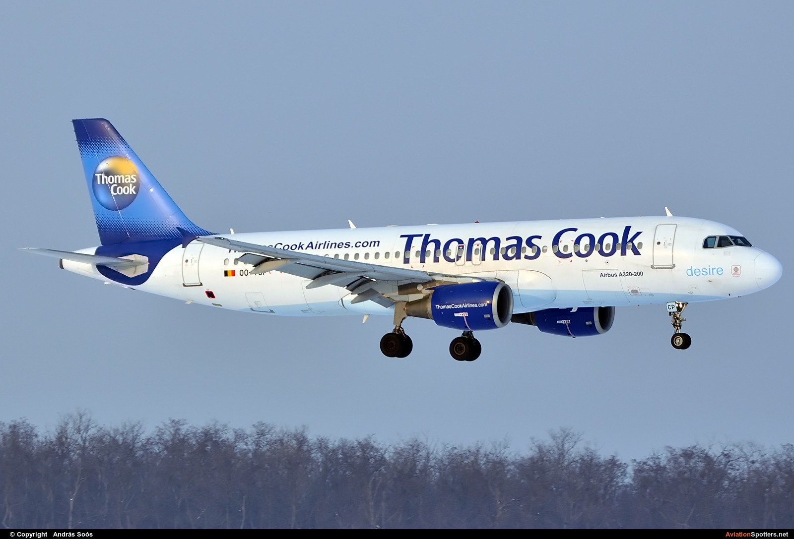Thomas Cook Belgium  -  A320  (OO-TCP) By András Soós (sas1965)