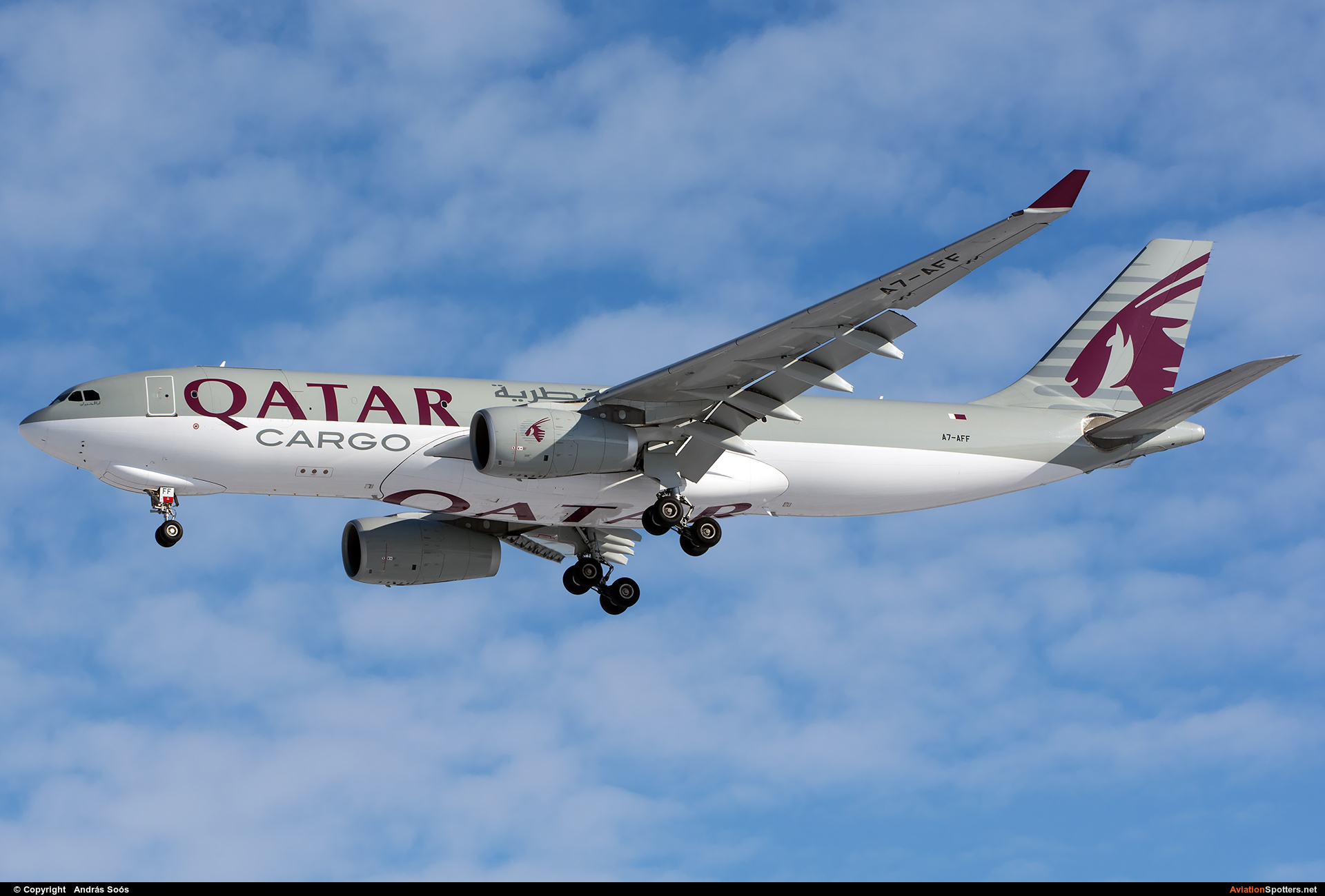 Qatar Airways Cargo  -  A330-200F  (A7-AFF) By András Soós (sas1965)