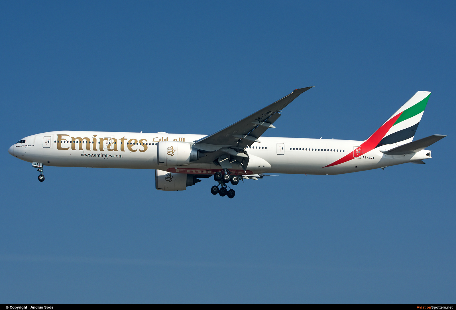 Emirates Airlines  -  777-300ER  (A6-ENA) By András Soós (sas1965)