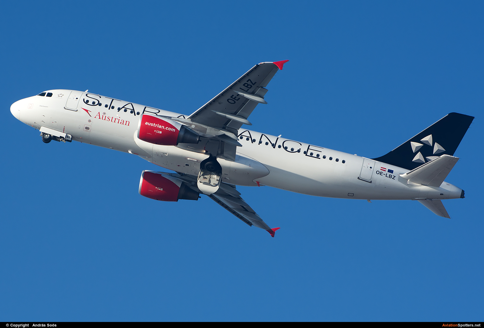 Austrian Airlines  -  A320-214  (OE-LBZ) By András Soós (sas1965)
