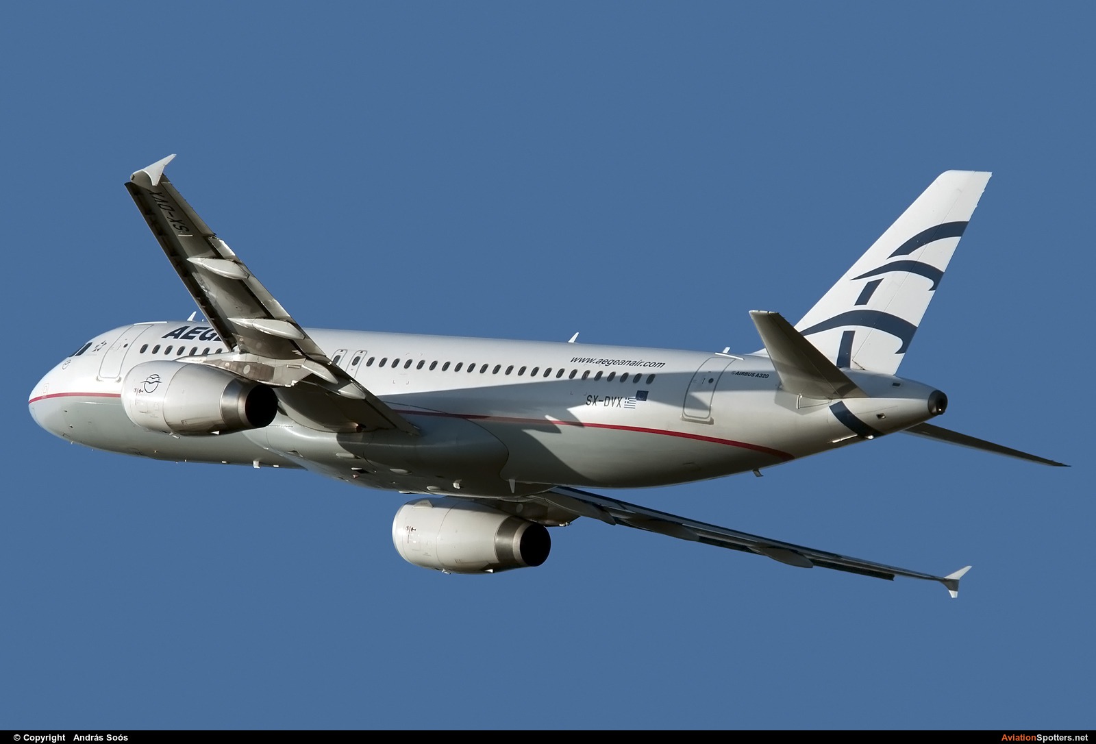 Aegean Airlines  -  A320-232  (SX-DVX) By András Soós (sas1965)
