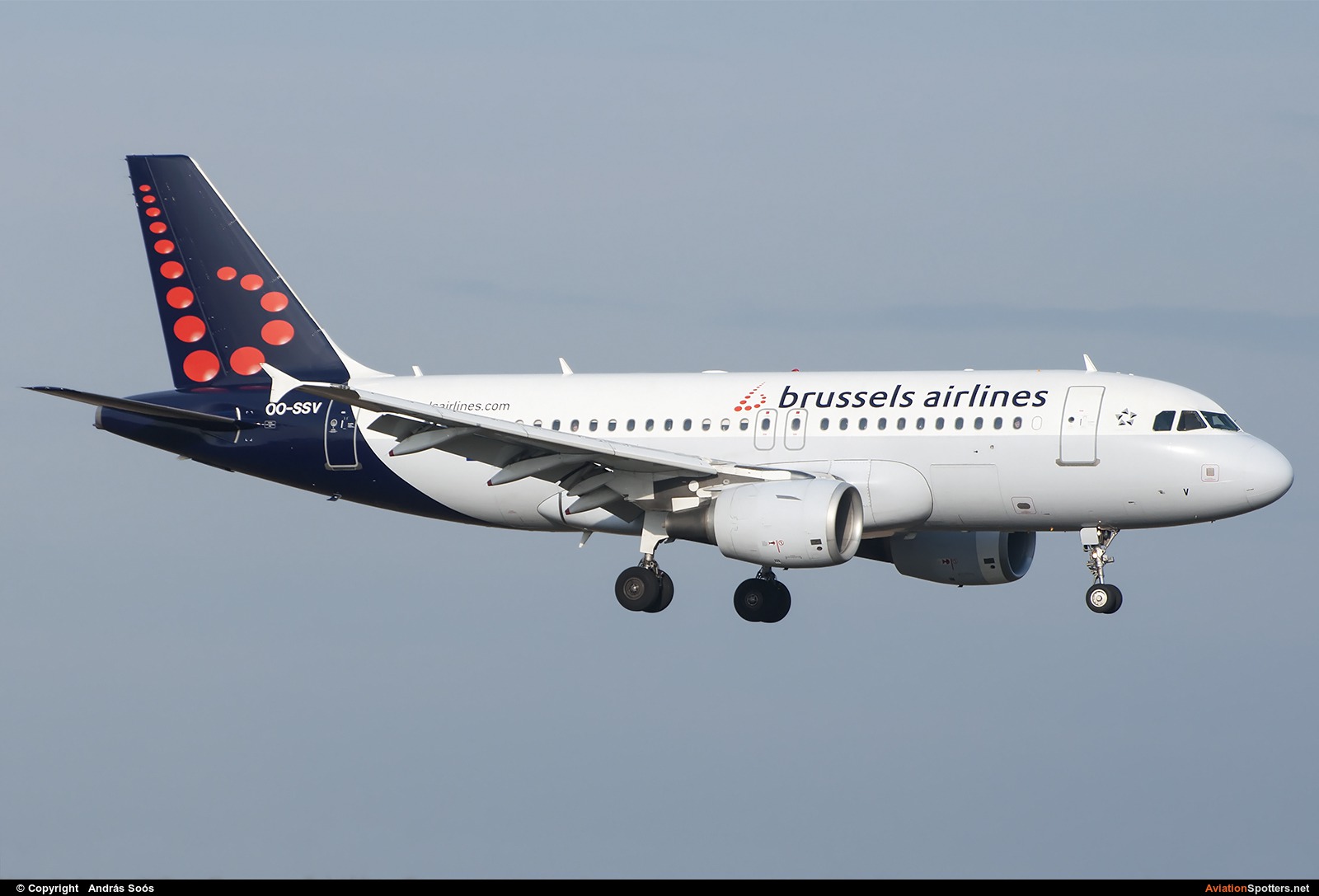 Brussels Airlines  -  A319  (OO-SSV) By András Soós (sas1965)