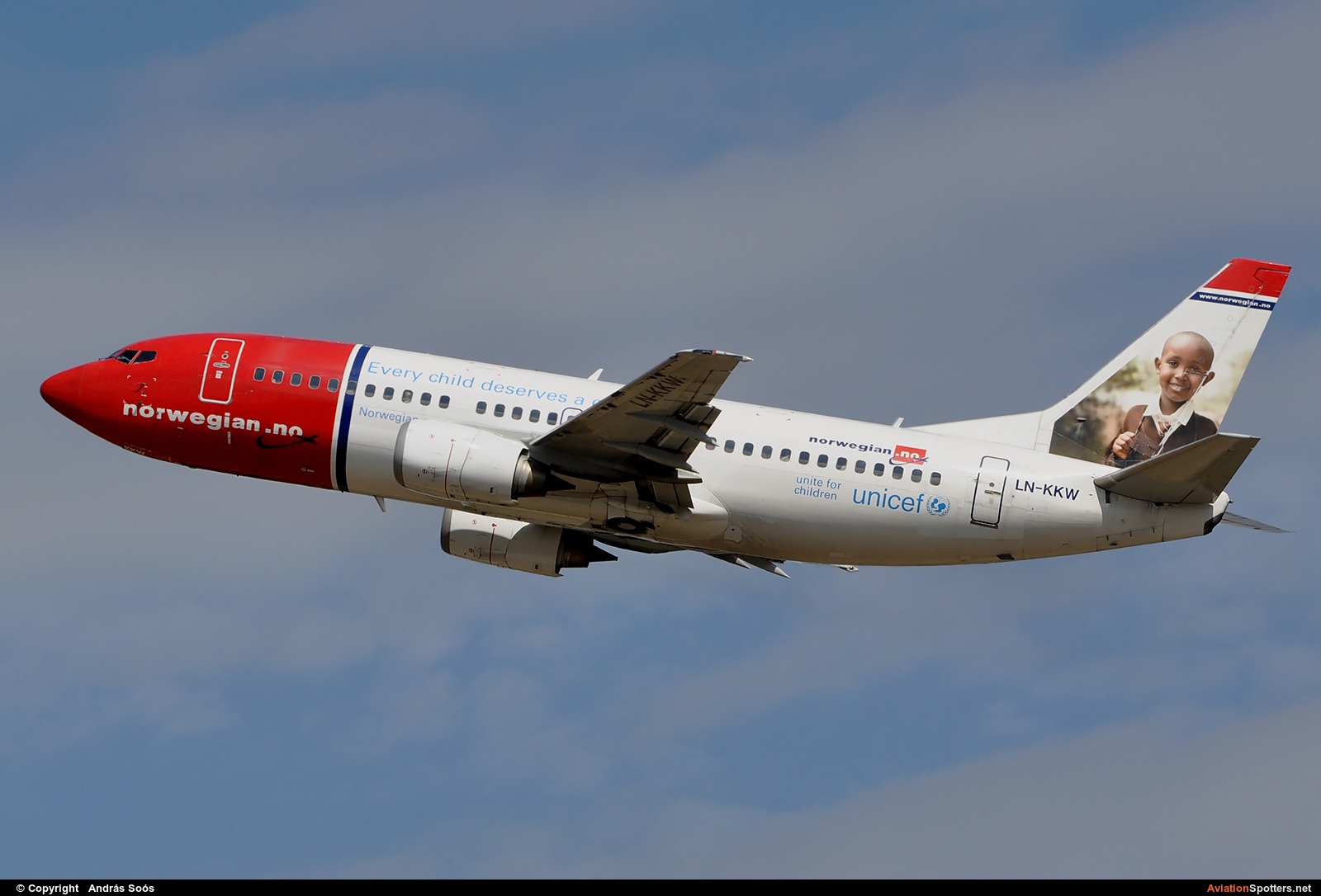 Norwegian Air Shuttle  -  737-300  (LN-KKW) By András Soós (sas1965)