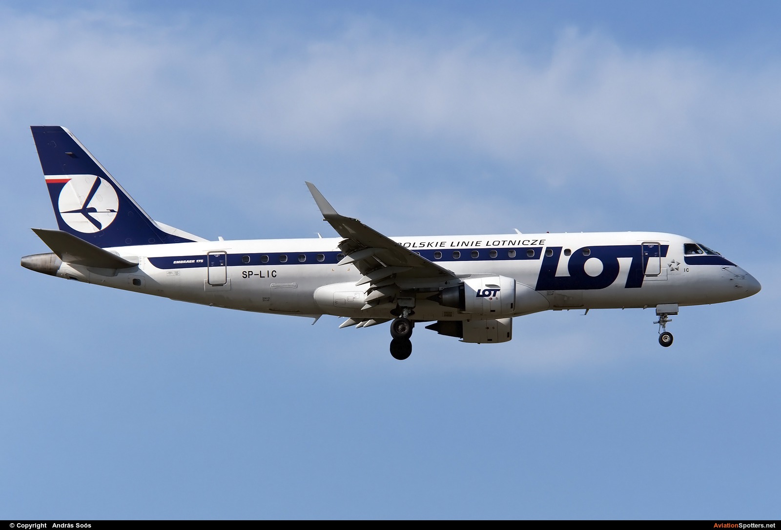 LOT - Polish Airlines  -  175  (SP-LIC) By András Soós (sas1965)