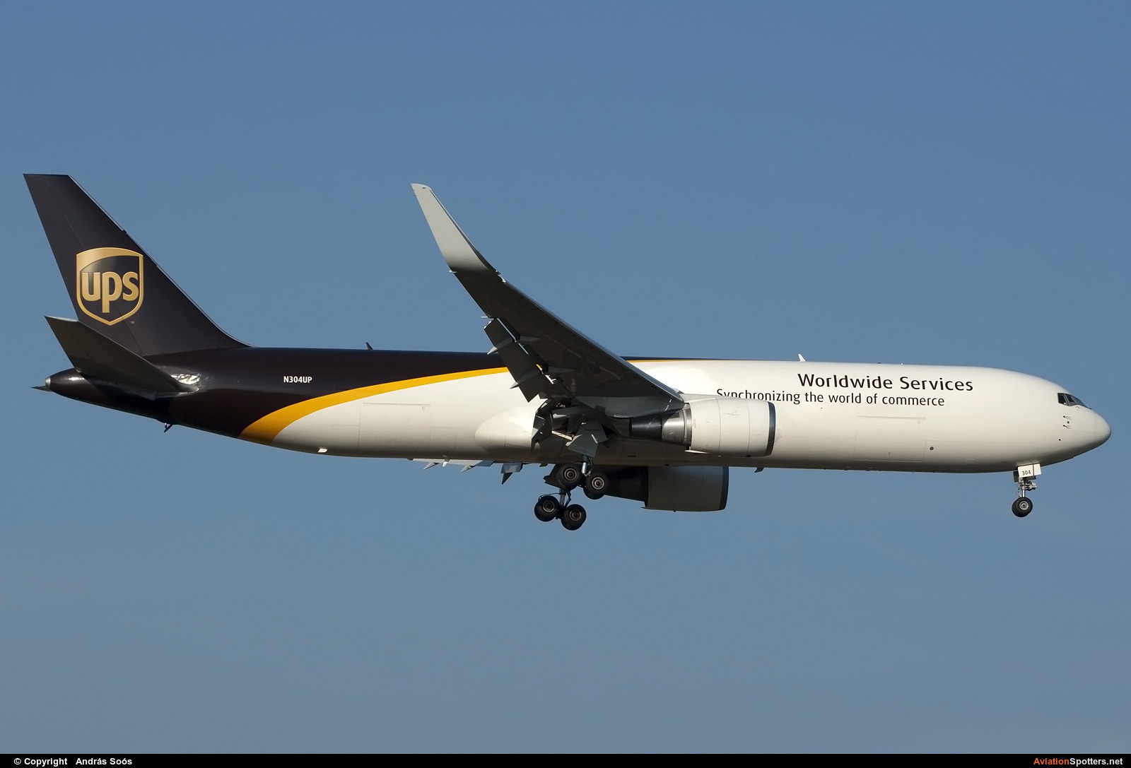 UPS - United Parcel Service  -  767-300F  (N304UP) By András Soós (sas1965)