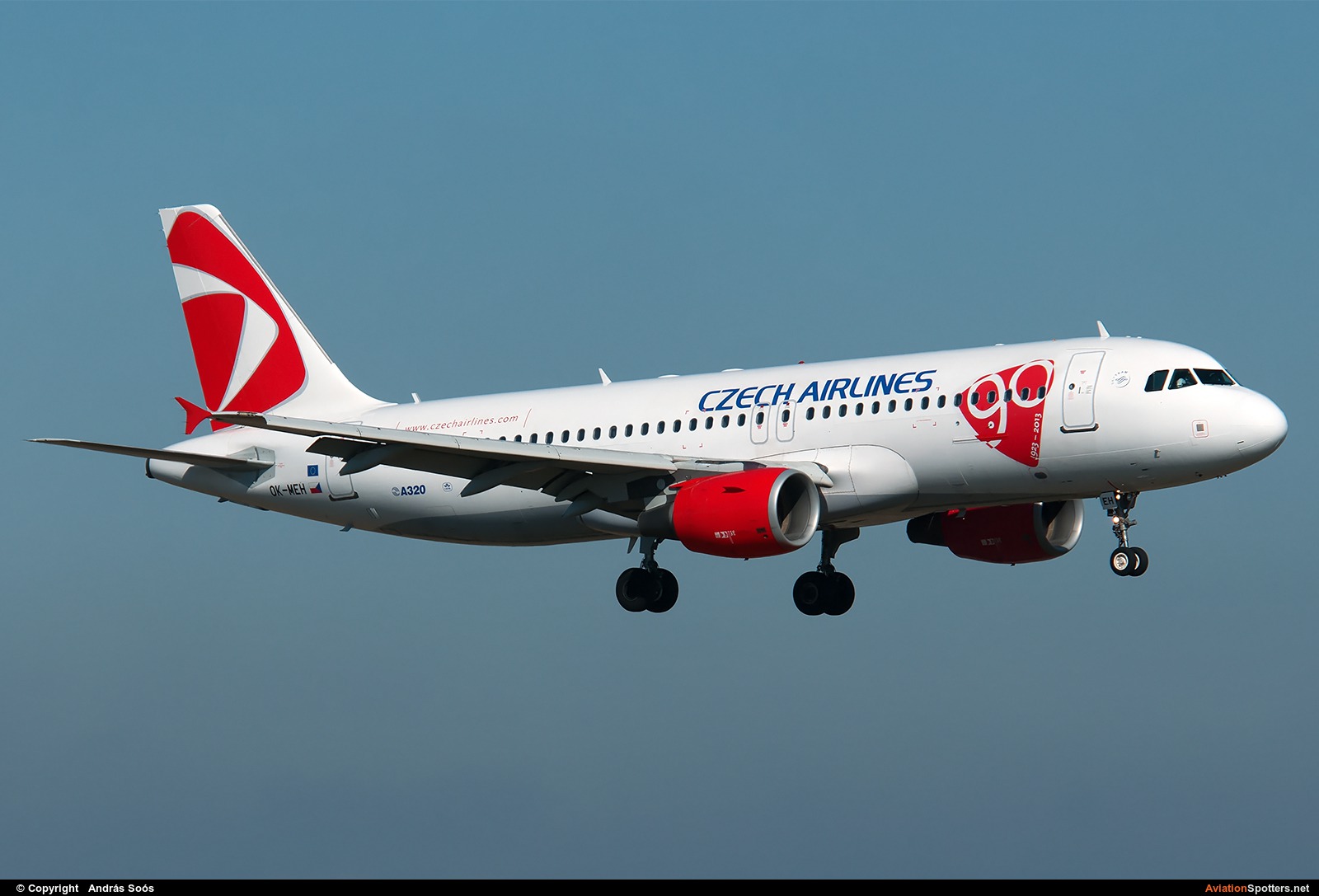 CSA - Czech Airlines  -  A320  (OK-MEH) By András Soós (sas1965)