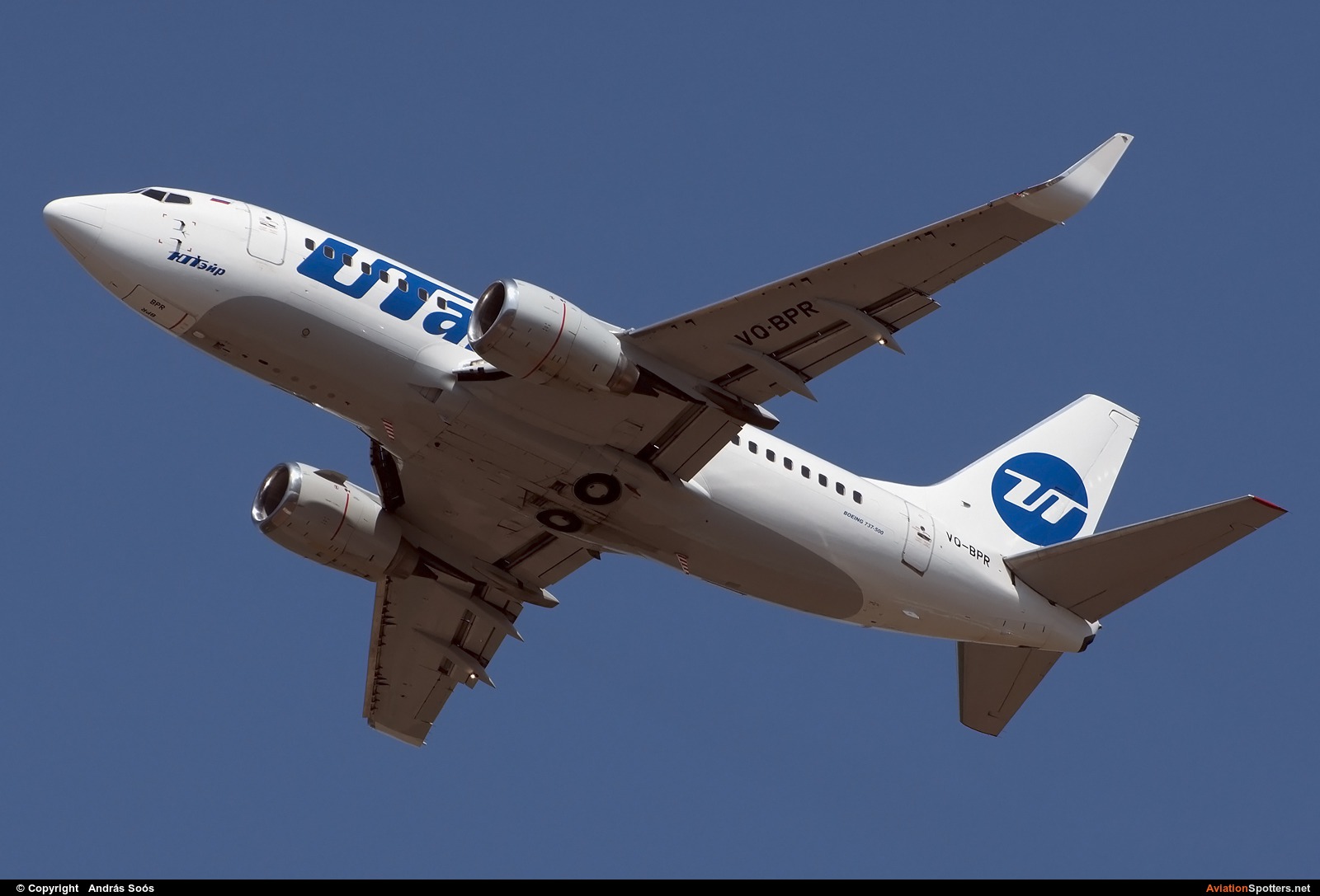 UTair  -  737-500  (VQ-BPR) By András Soós (sas1965)