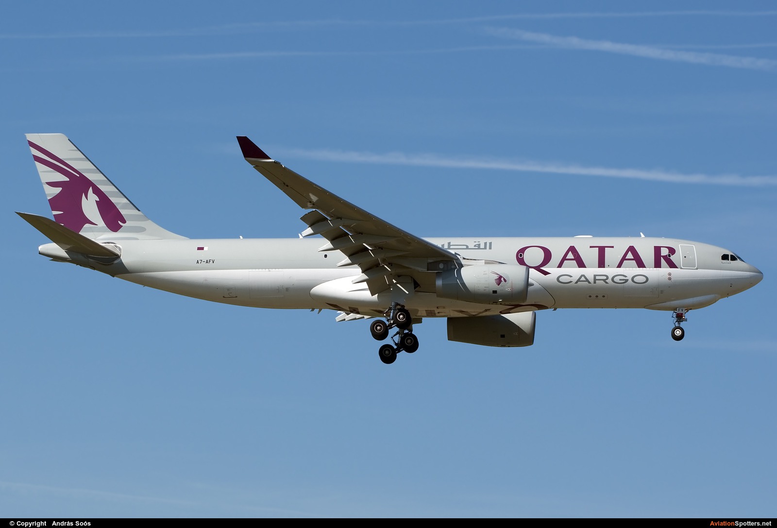 Qatar Airways Cargo  -  A330-243  (A7-AFV) By András Soós (sas1965)