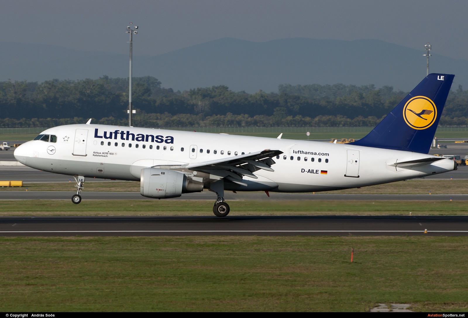 Lufthansa  -  A319  (D-AILE) By András Soós (sas1965)