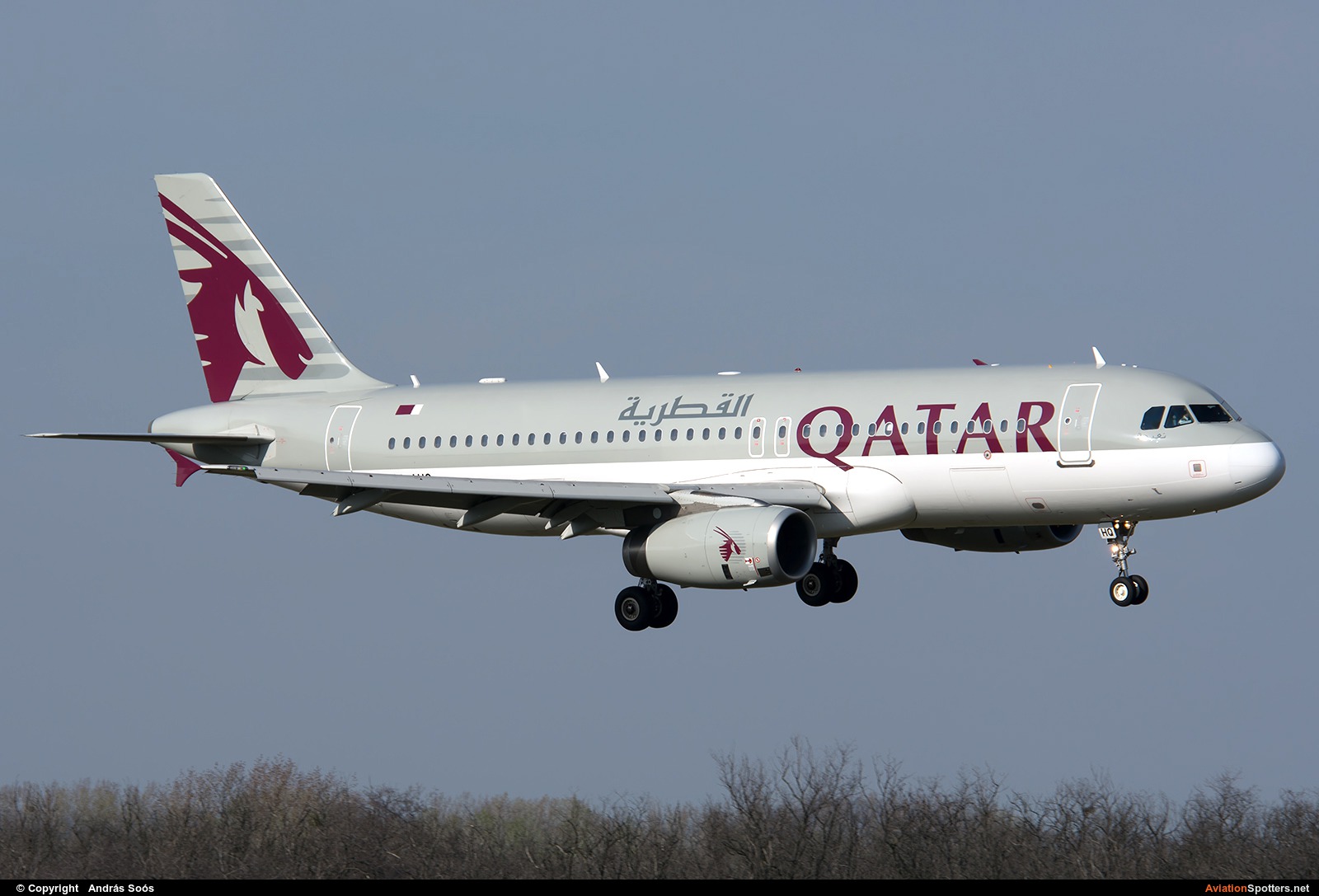 Qatar Airways  -  A320-232  (A7-AHQ) By András Soós (sas1965)