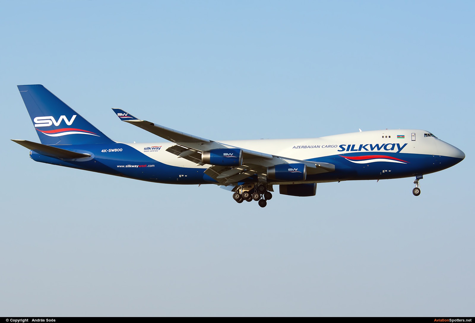 Silk Way Airlines  -  747-400F  (4K-SW800) By András Soós (sas1965)