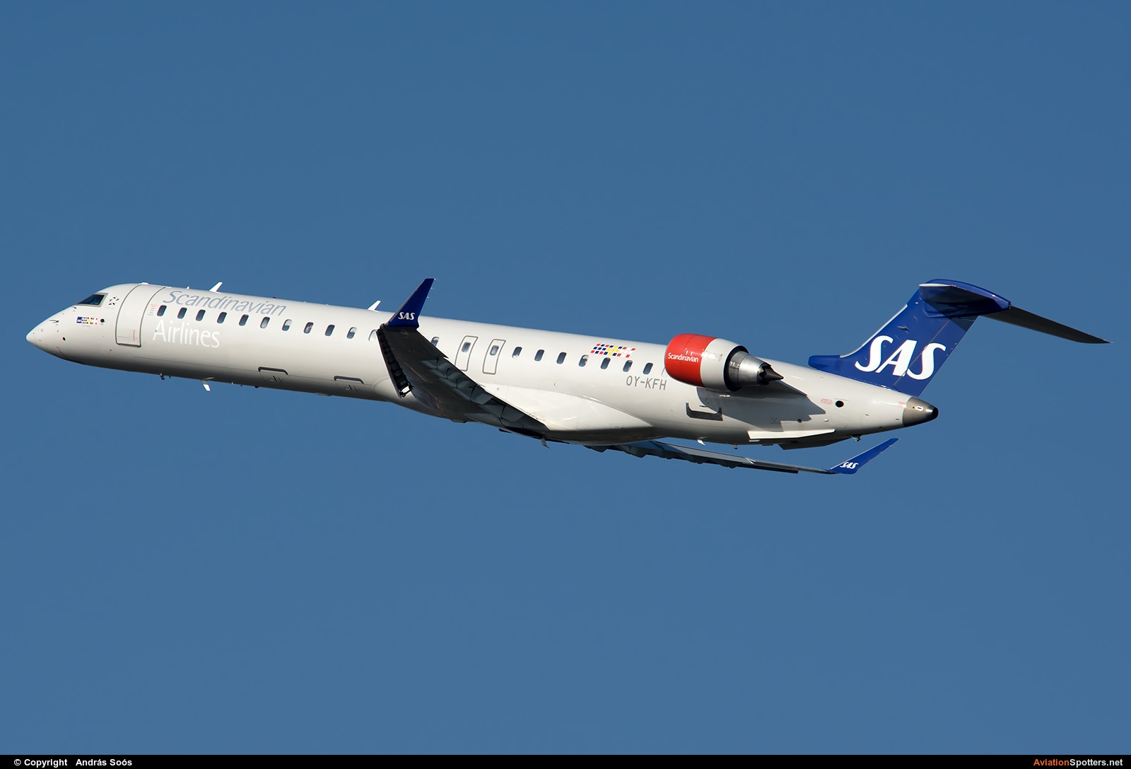 SAS - Scandinavian Airlines  -  CL-600 Challenger 600  (OY-KFH) By András Soós (sas1965)