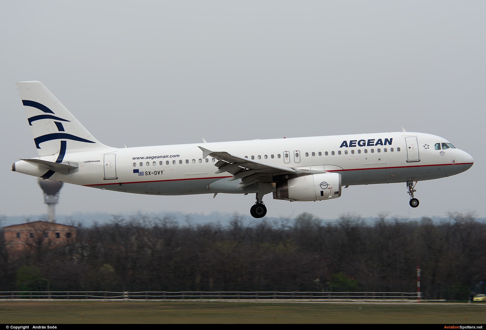 Aegean Airlines  -  A320  (SX-DVY) By András Soós (sas1965)