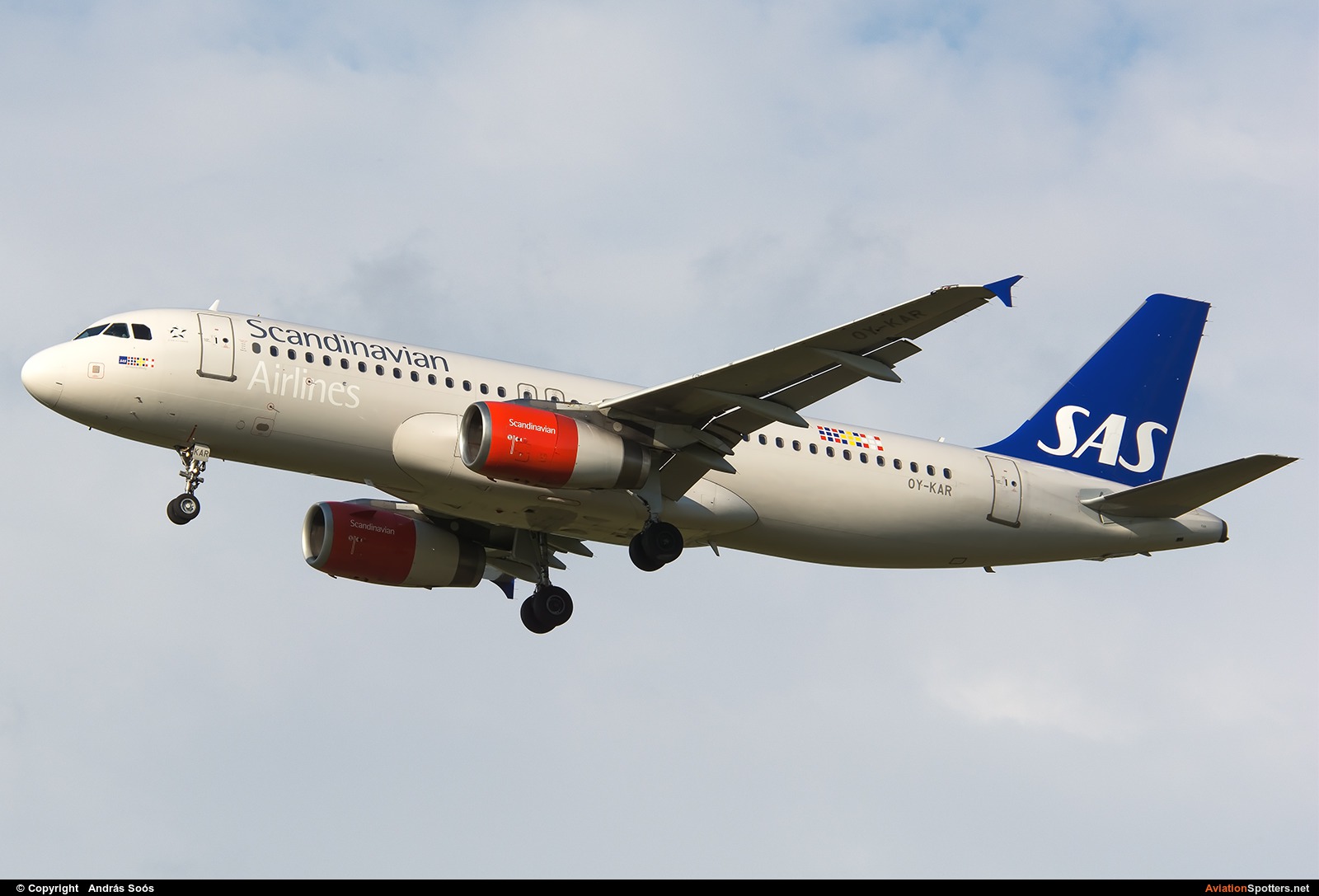 SAS - Scandinavian Airlines  -  A320-232  (OY-KAR) By András Soós (sas1965)