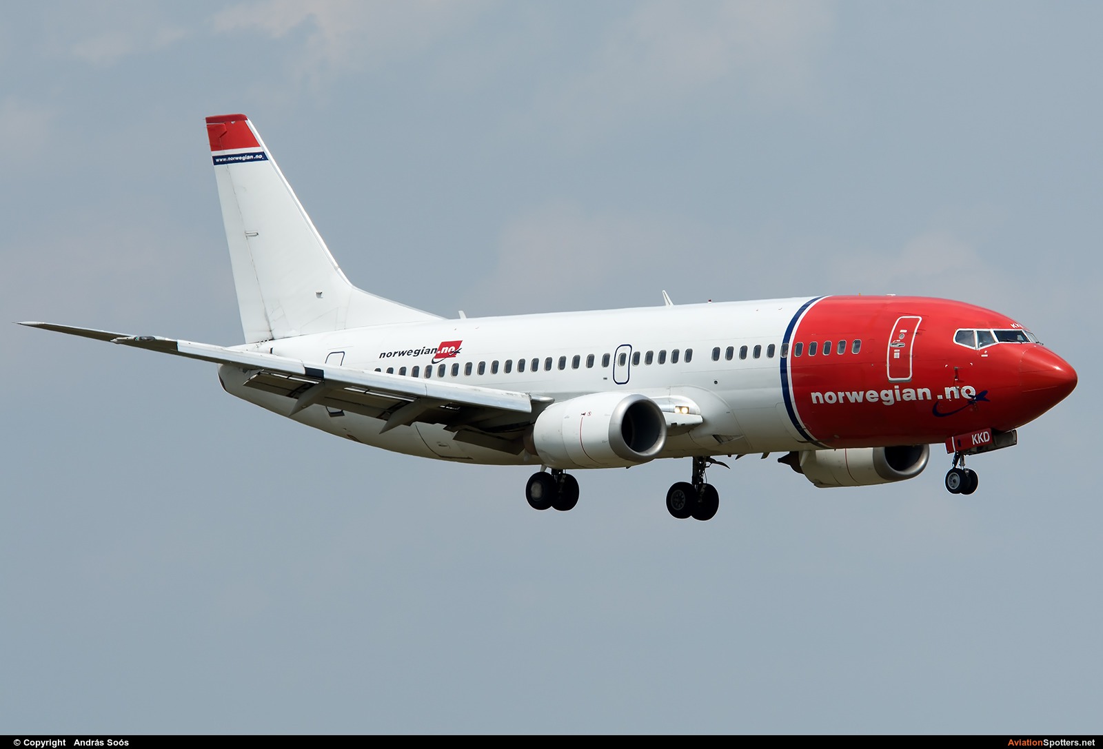 Norwegian Air Shuttle  -  737-300  (LN-KKD) By András Soós (sas1965)