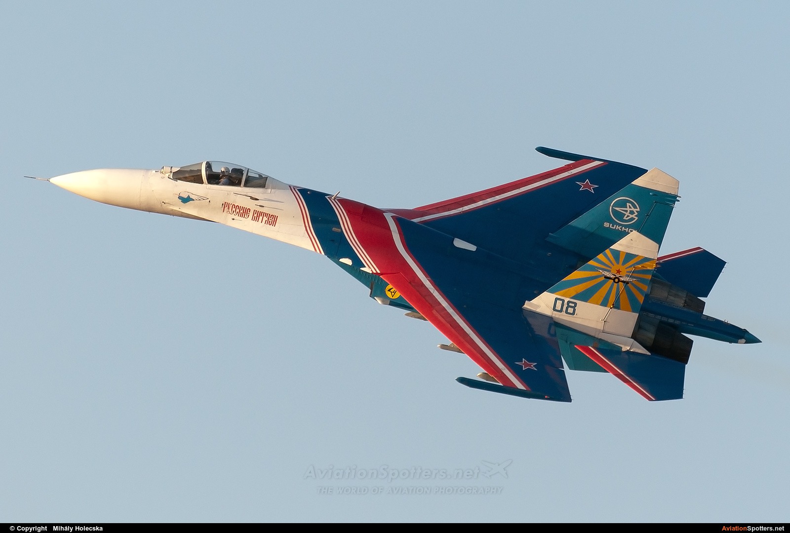 Russia - Air Force : Russian Knights  -  Su-27  (08 ) By Mihály Holecska (Misixx)