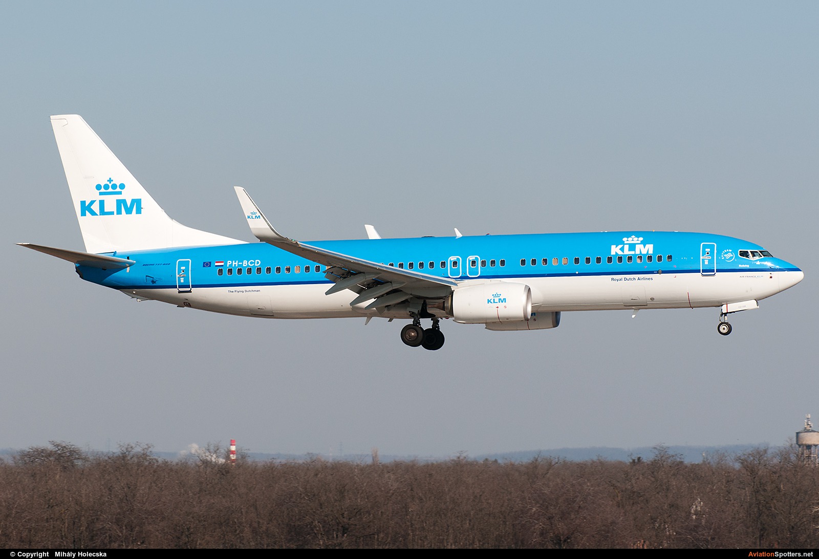 KLM  -  737-800 BBJ  (PH-BCD) By Mihály Holecska (Misixx)