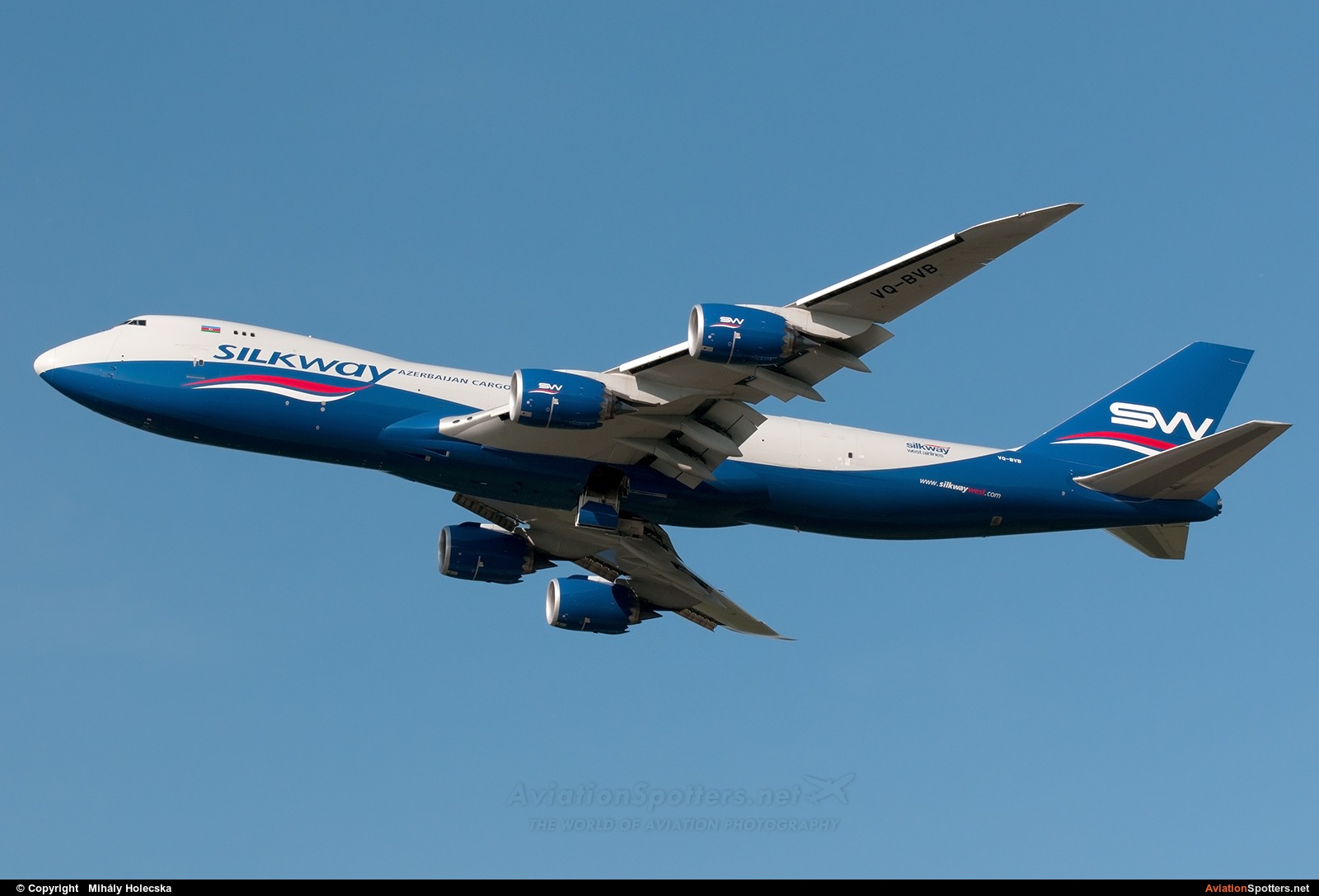 Silk Way Airlines  -  747-8  (VQ-BVB) By Mihály Holecska (Misixx)