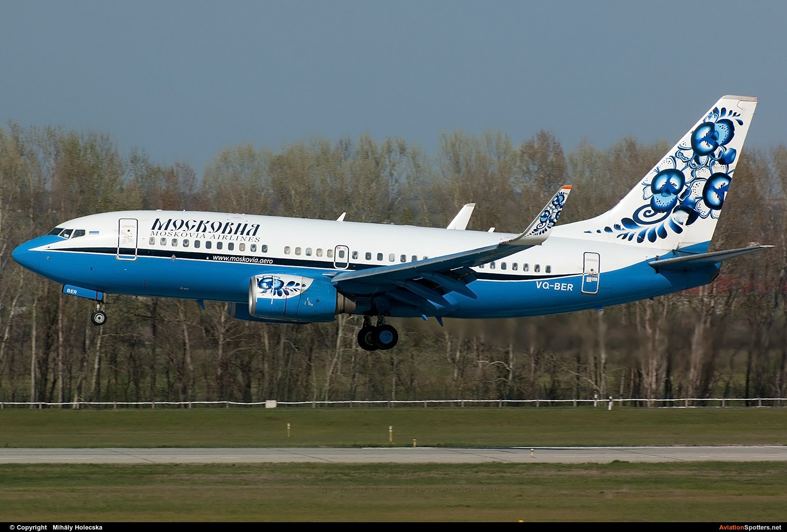 Moskovia (Gromov Air)  -  737-700 Wedgetail  (VQ-BER) By Mihály Holecska (Misixx)
