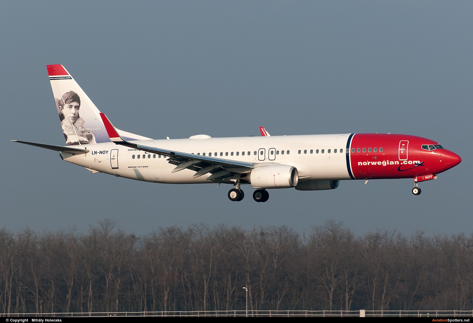 Norwegian Air Shuttle  -  737-800  (LN-NOY) By Mihály Holecska (Misixx)