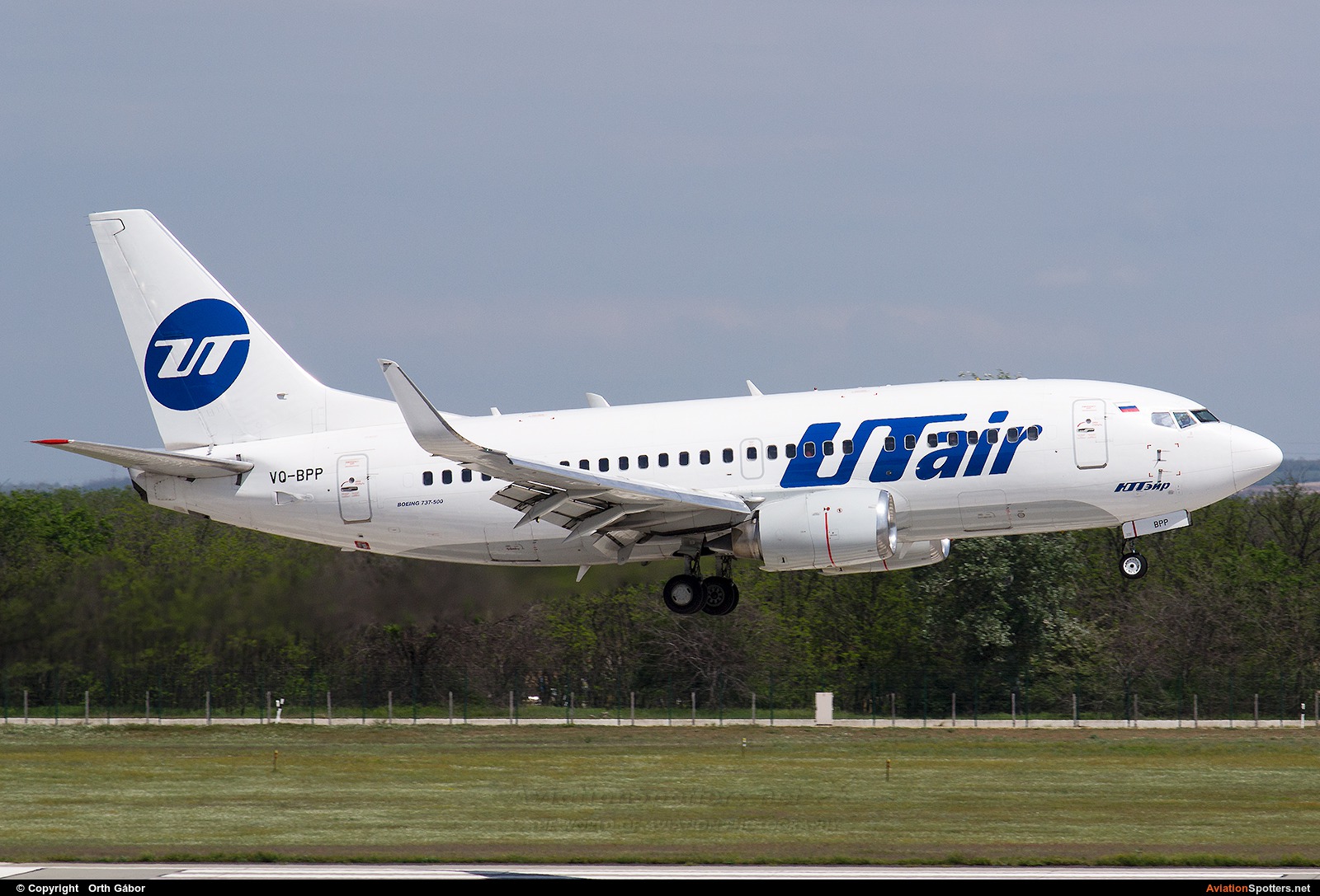 UTair  -  737-500  (VQ-BPP) By Orth Gábor (Roodkop)