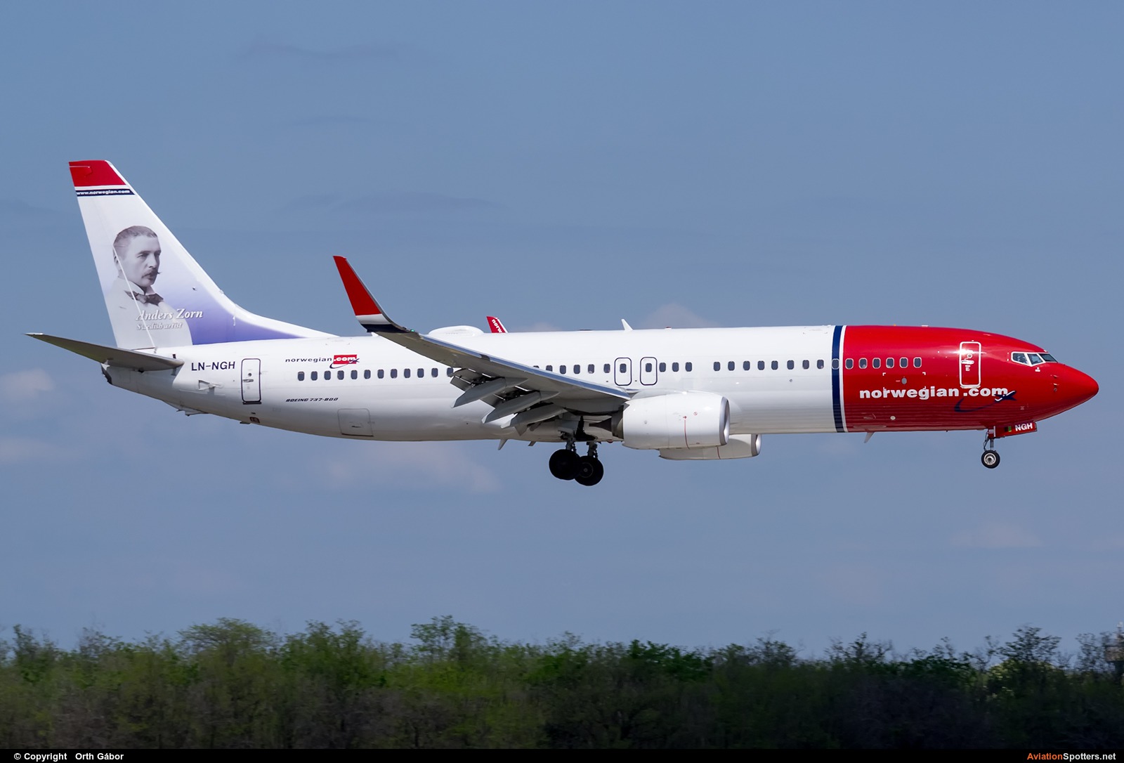 Norwegian Air Shuttle  -  737-800  (LN-NGH) By Orth Gábor (Roodkop)
