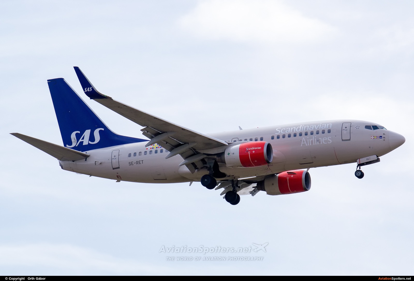 SAS - Scandinavian Airlines  -  737-700  (SE-RET) By Orth Gábor (Roodkop)