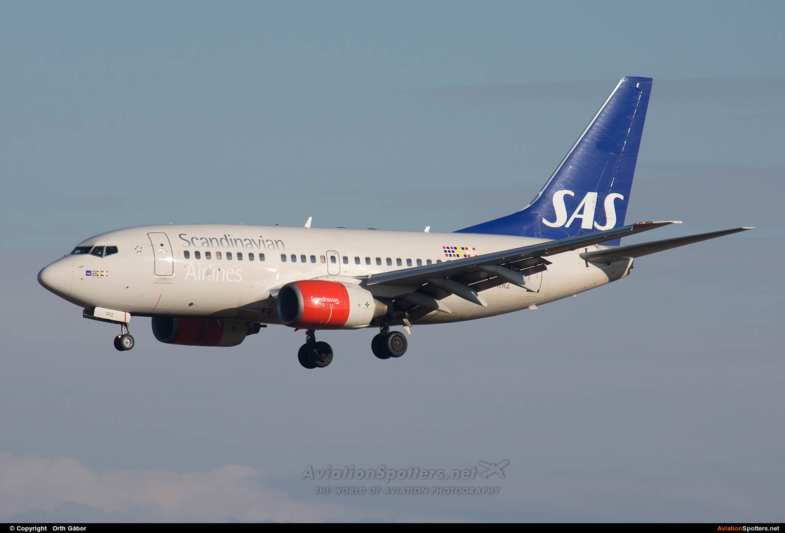 SAS - Scandinavian Airlines  -  737-600  (LN-RRZ) By Orth Gábor (Roodkop)