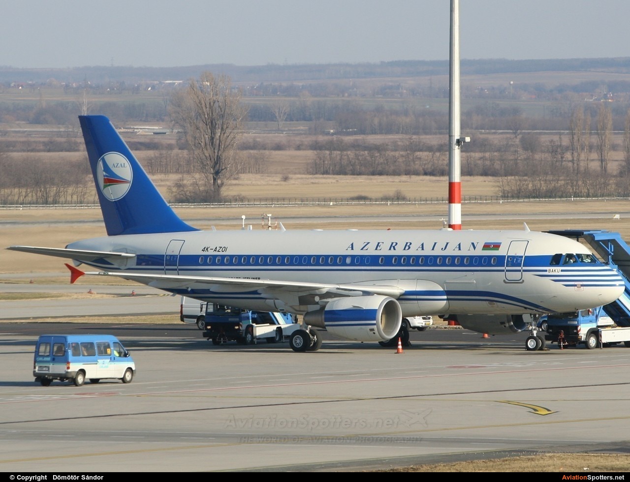Azerbaijan Airlines  -  A319 CJ  (4K-AZ01) By Dömötör Sándor (mat1899)