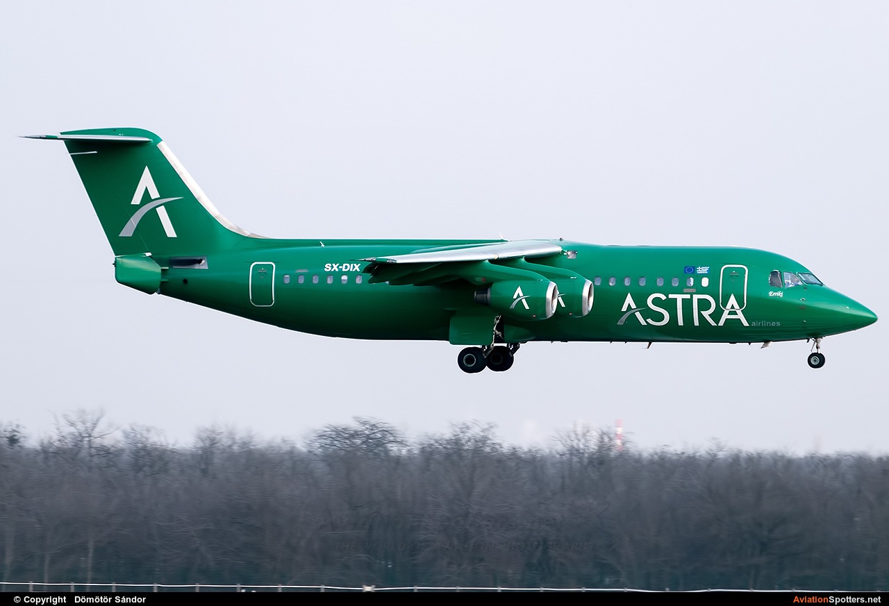 Astra Airlines  -  BAe 146-300-Avro RJ100  (SX-DIX) By Dömötör Sándor (mat1899)
