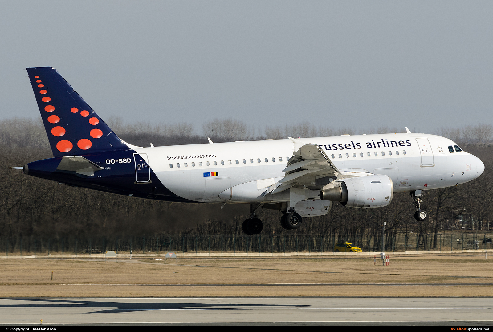 Brussels Airlines  -  A319-112  (OO-SSD) By Mester Aron (MesterAron)