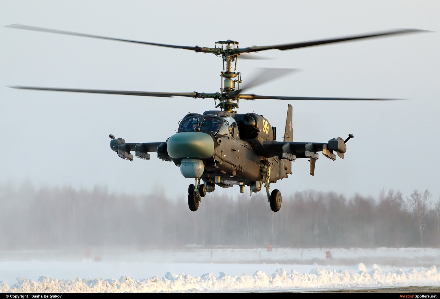 Russia - Air Force  -  Ka-52 Alligator  (99) By Sasha Beltyukov (Franziskaner)