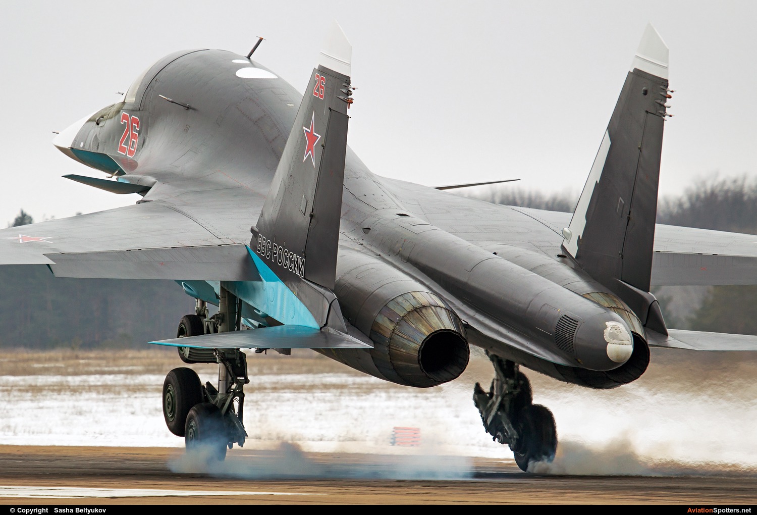 Russia - Air Force  -  Su-34  (26) By Sasha Beltyukov (Franziskaner)