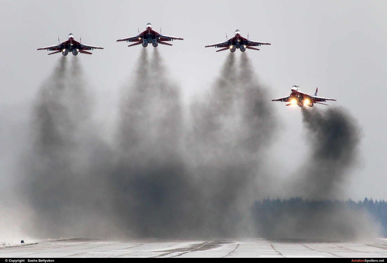 Russia - Air Force : Falcons of Russia  -  MiG-29UB  (09) By Sasha Beltyukov (Franziskaner)