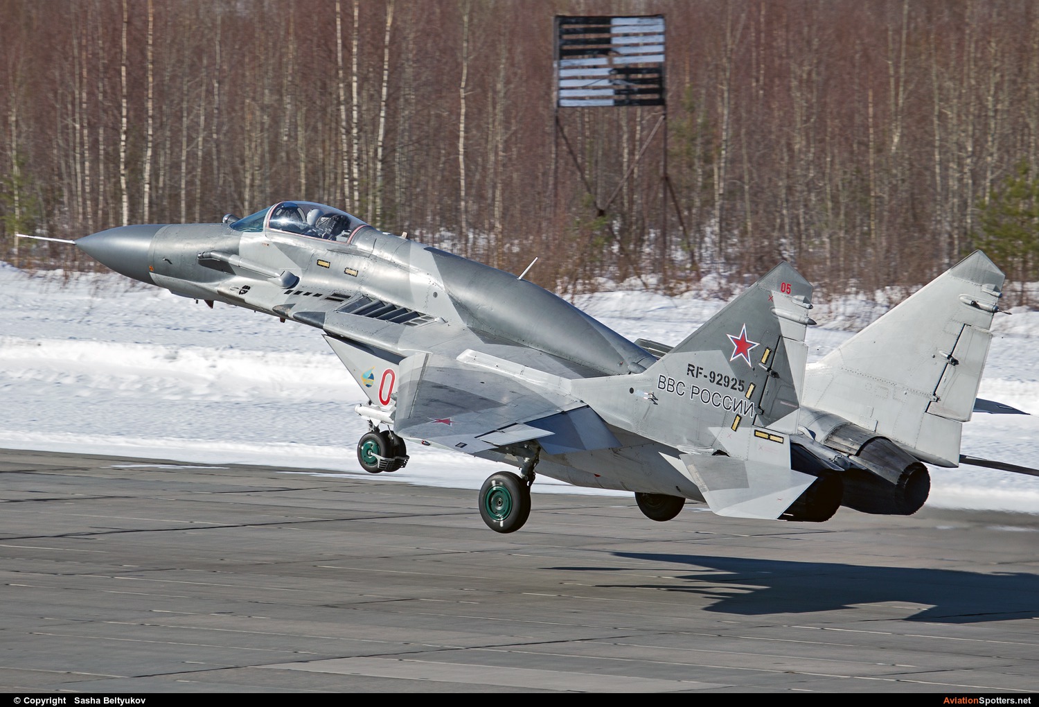 Russia - Air Force  -  MiG-29SMT  (RF-92925) By Sasha Beltyukov (Franziskaner)