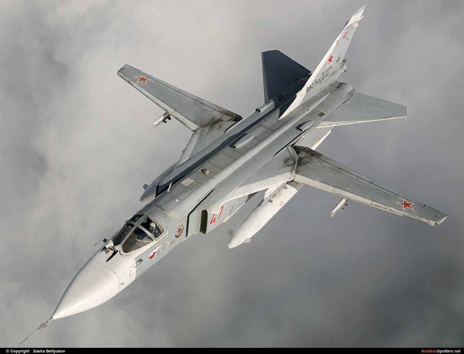 Russia - Air Force  -  Su-24M  (RF-92249) By Sasha Beltyukov (Franziskaner)