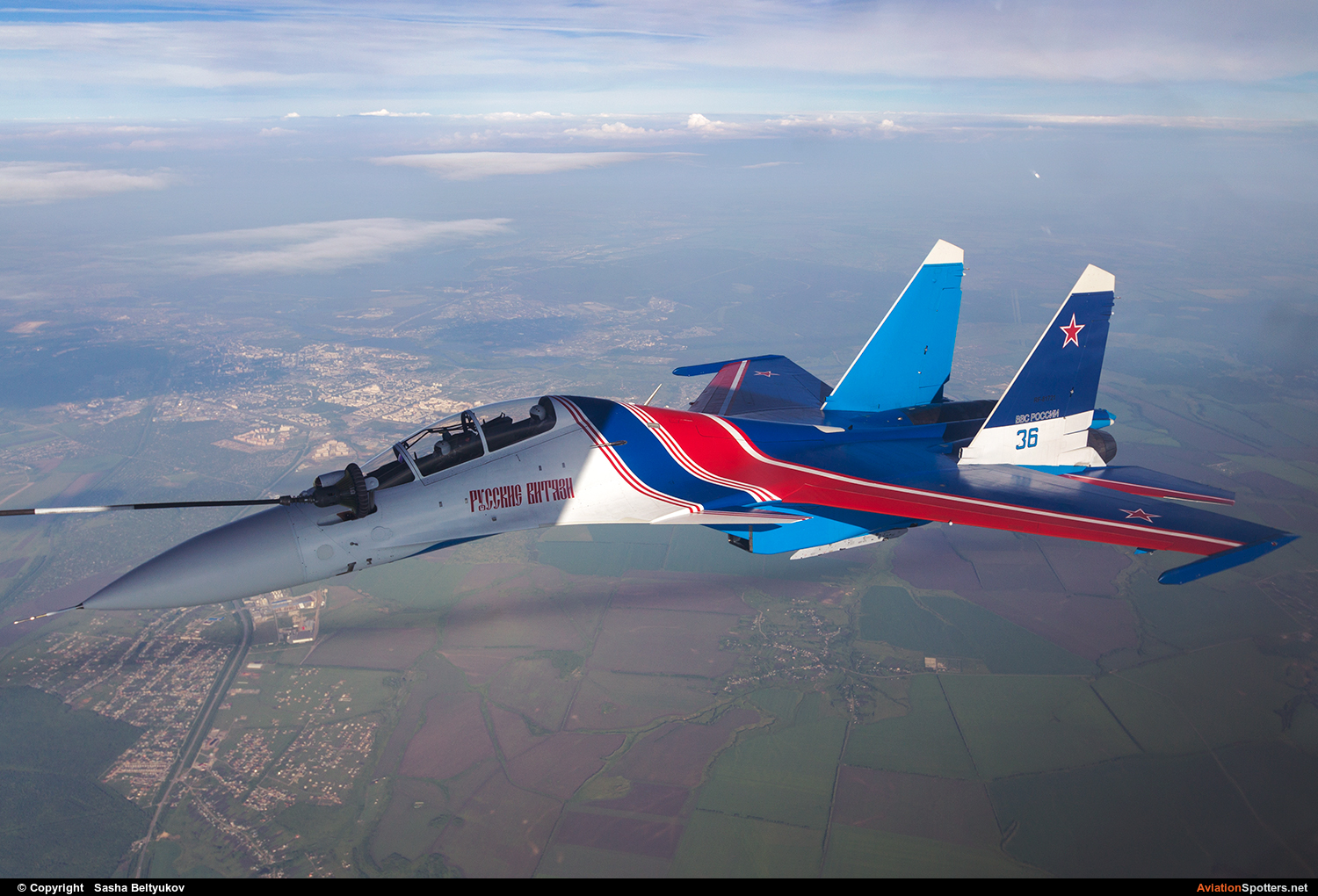 Russia - Air Force : Russian Knights  -  Su-30SM  (RF-81721) By Sasha Beltyukov (Franziskaner)