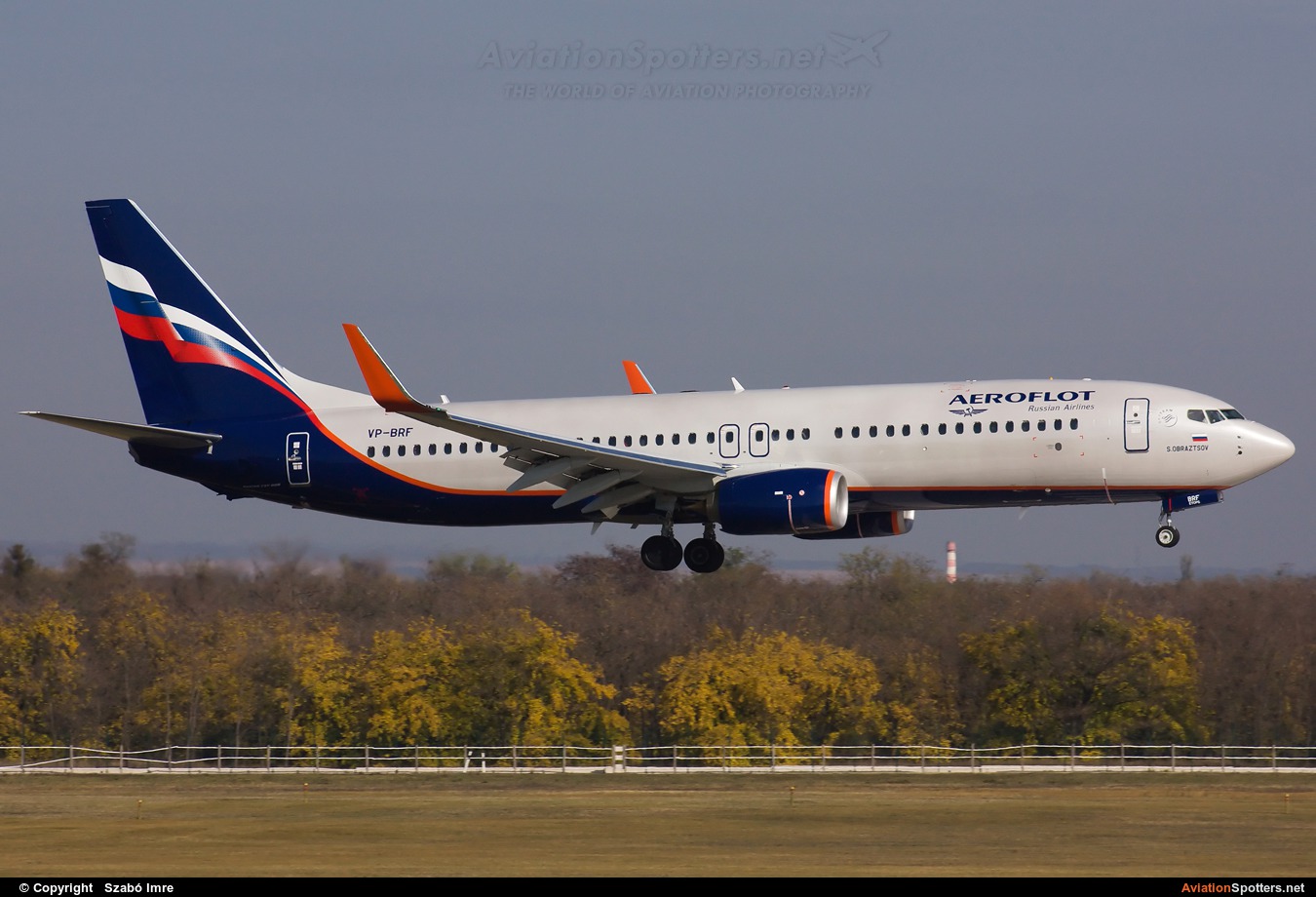 Aeroflot  -  737-800  (VP-BRF) By Szabó Imre (SzImre71)